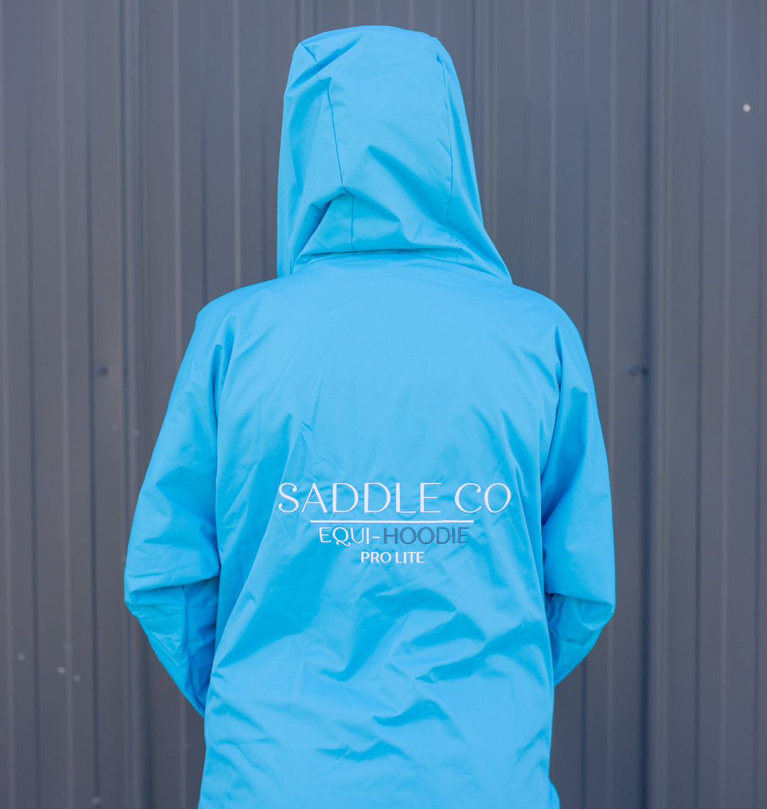 Saddle Co Equi-Hoodie ‘Pro Lite’ - Sky Blue *DISCONTINUED COLOUR*