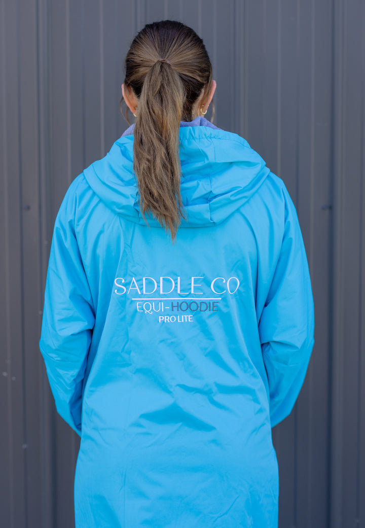 Saddle Co Equi-Hoodie ‘Pro Lite’ - Sky Blue *DISCONTINUED COLOUR*