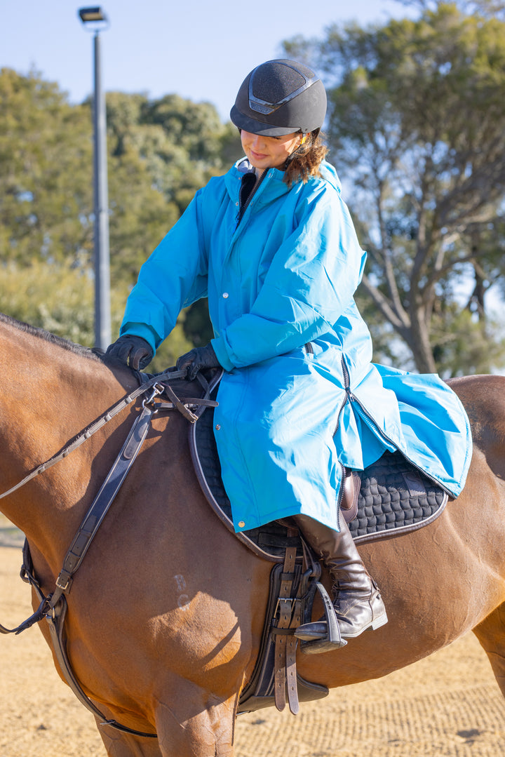 Saddle Co Equi-Hoodie ‘Pro Lite’ - Sky Blue *DISCONTINUED COLOUR*