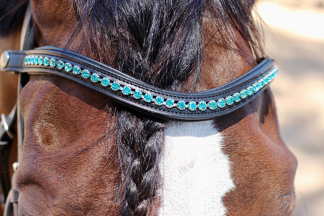 Easy-Click Browband - Ocean Seaglass
