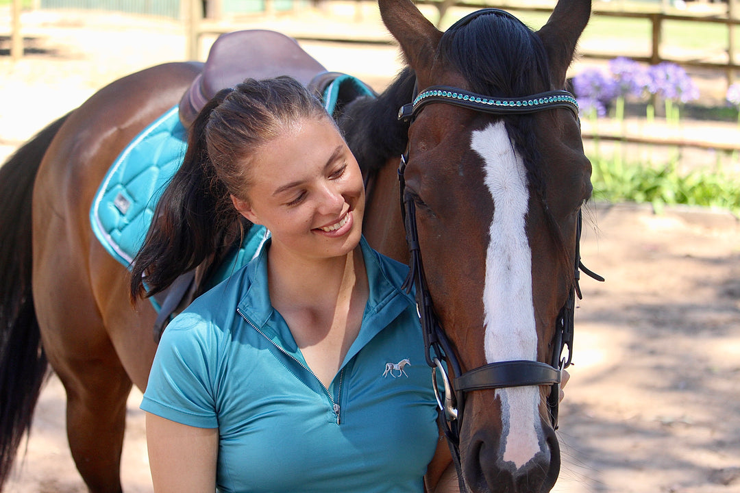 Easy-Click Browband - Ocean Seaglass