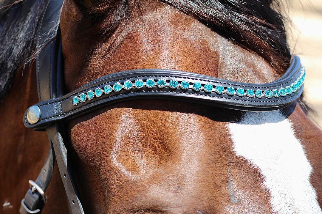 Easy-Click Browband - Ocean Seaglass