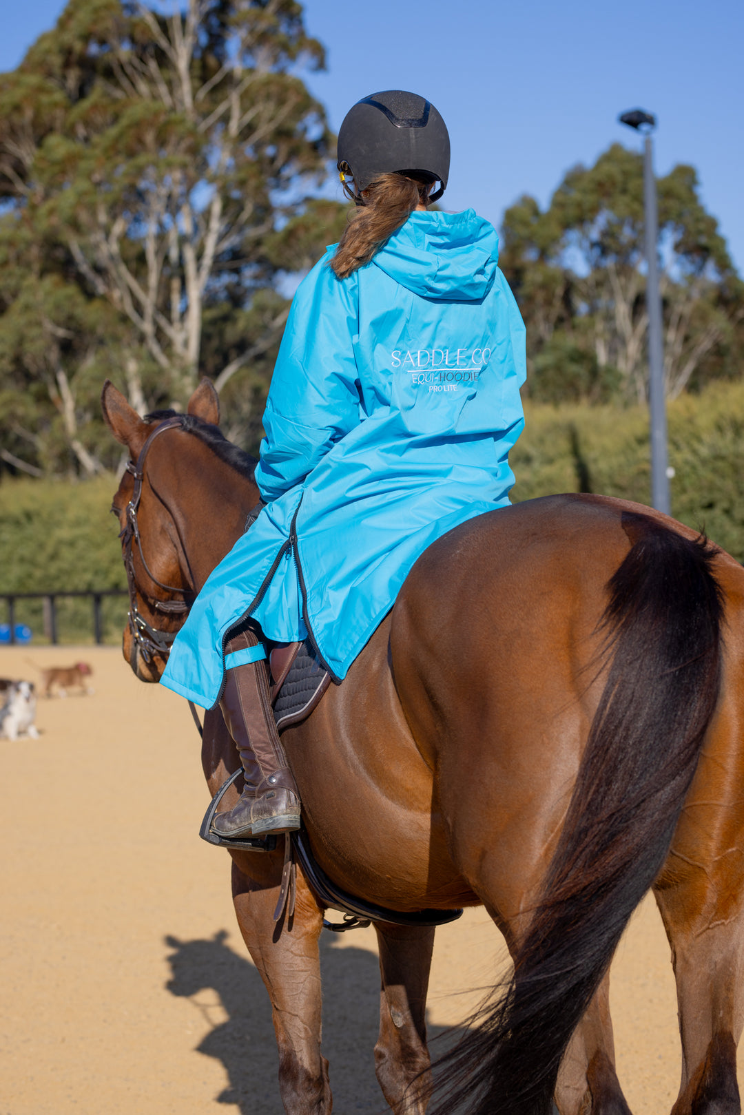 Saddle Co Equi-Hoodie ‘Pro Lite’ - Sky Blue *DISCONTINUED COLOUR*