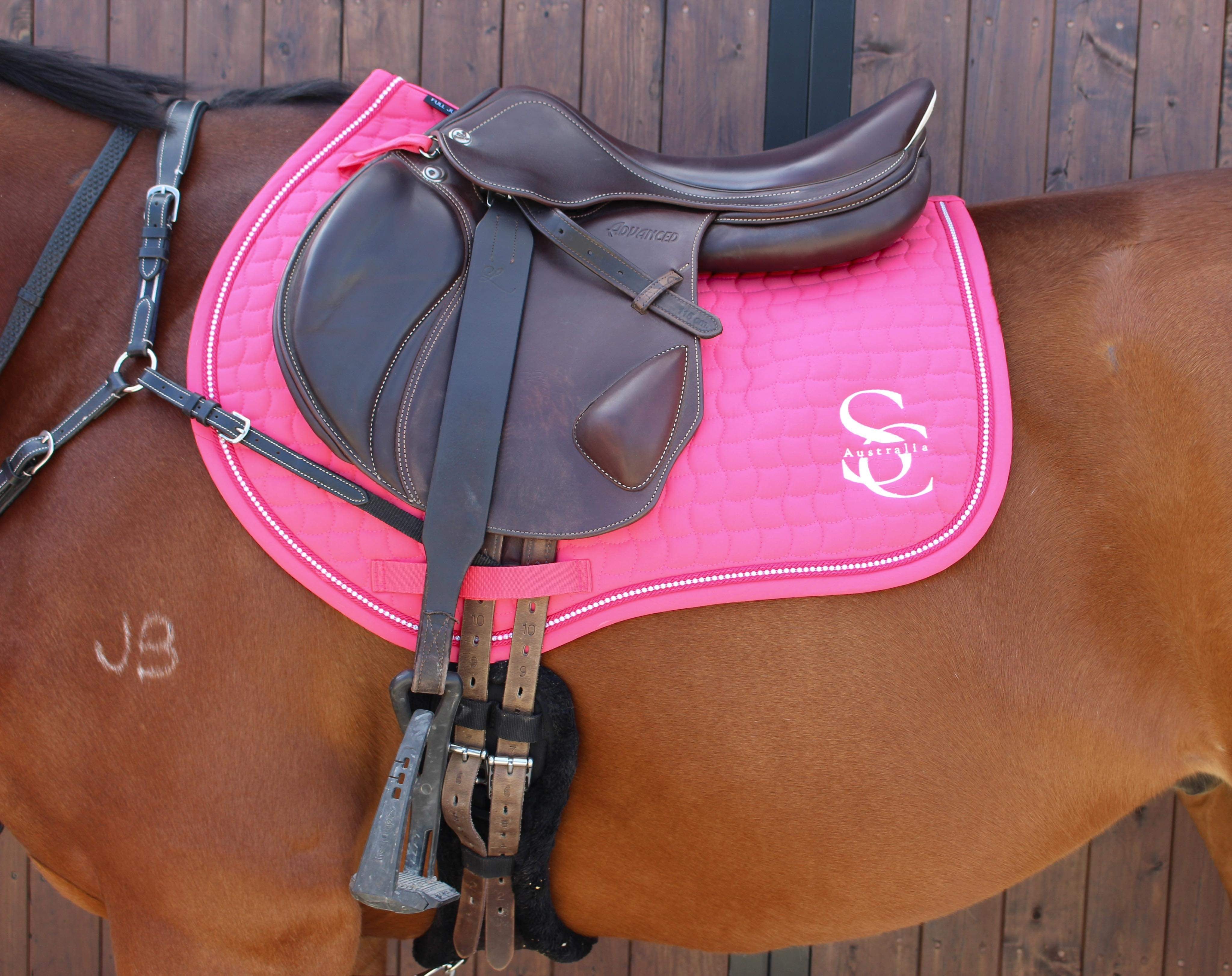 Saddle Co PINK Saddle Pad Jump Saddle Co Australia