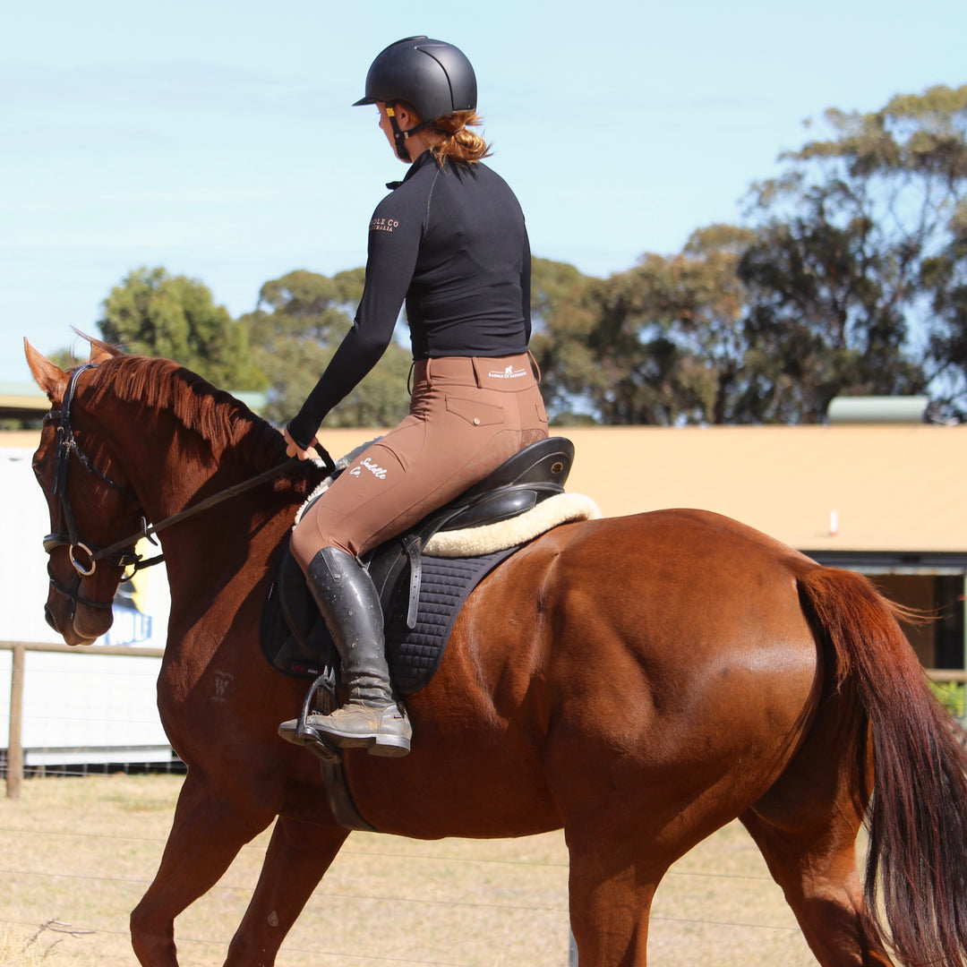 Saddle Co Signature Base Layer - Black - DISCONTINUED