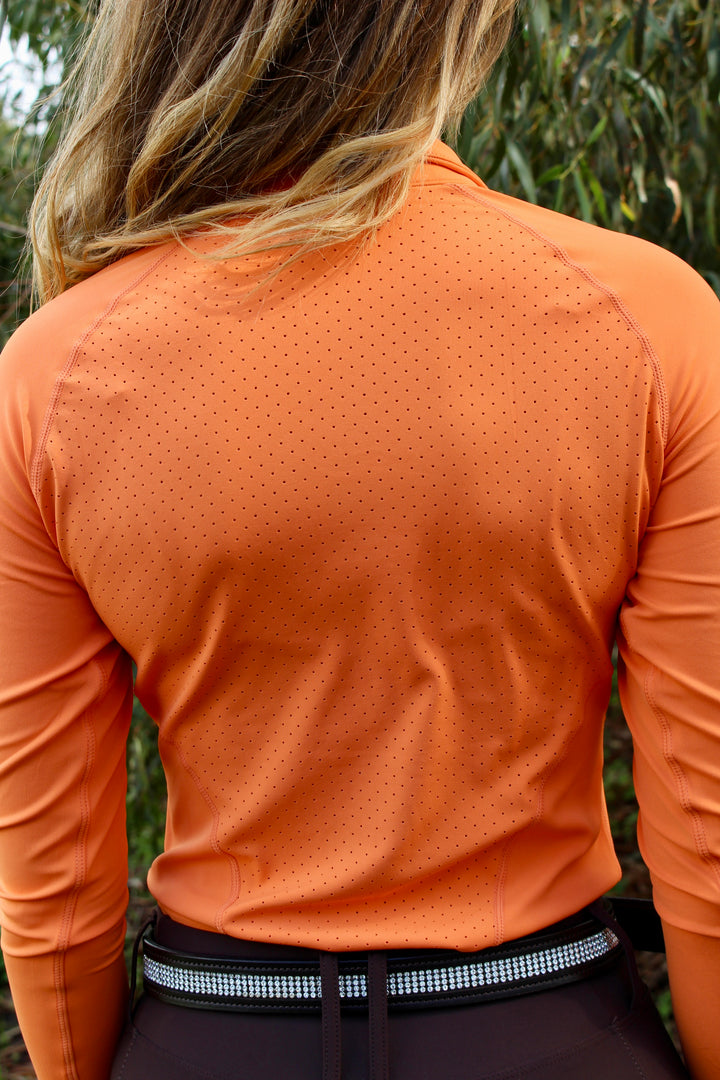 Saddle Co Coastal Signature Base Layer  - Tangerine Orange