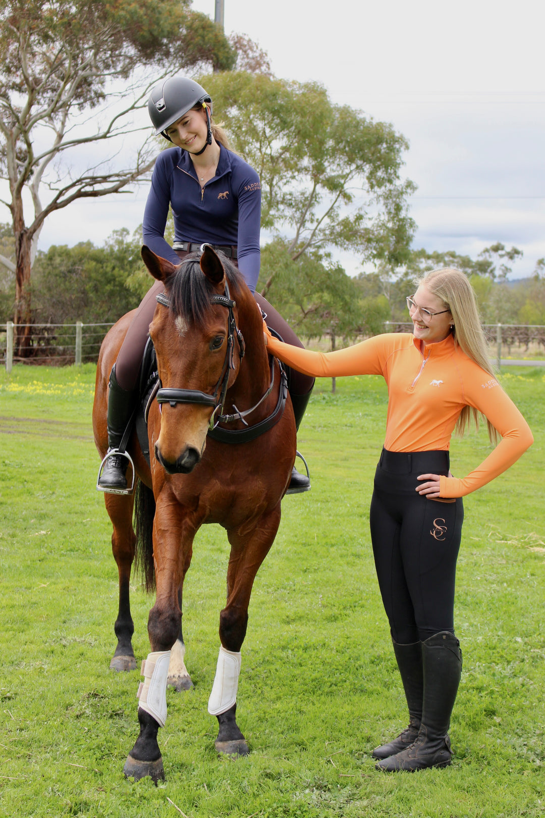 Saddle Co Coastal Signature Base Layer  - Navy