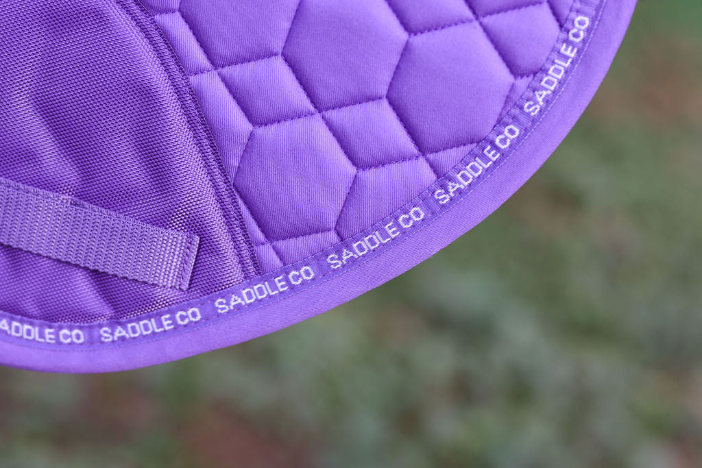 Saddle Co Revere Saddle Pad -Imperial Purple