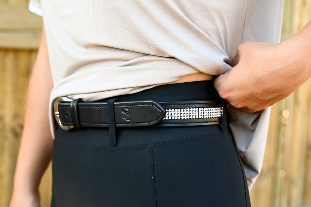 Saddle Co ‘Bling’ Leather Belt