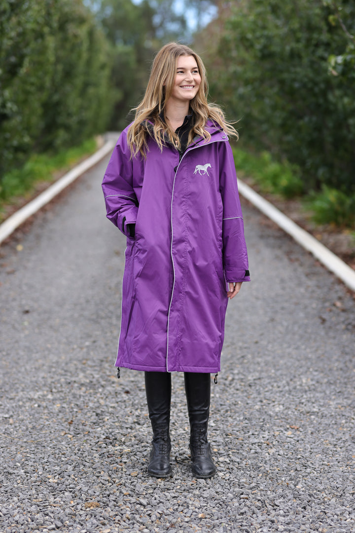 Saddle Co Equi-Hoodie ‘Pro Lite’ - Purple Plum
