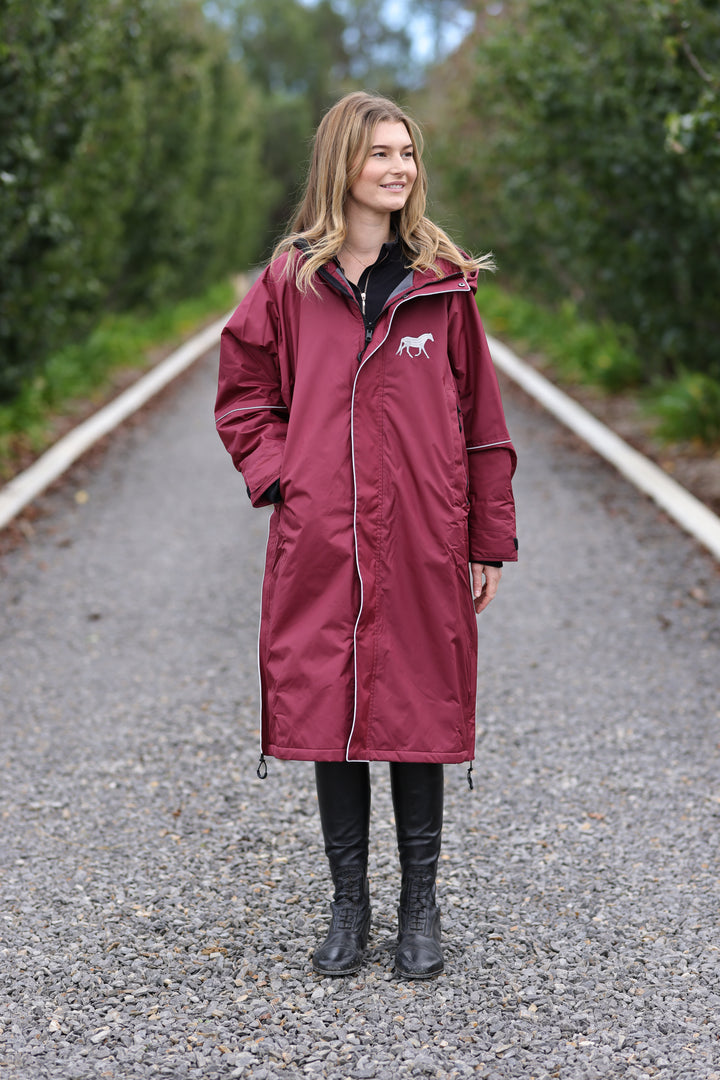 Saddle Co Equi-Hoodie ‘Pro Lite’ - Deep Red