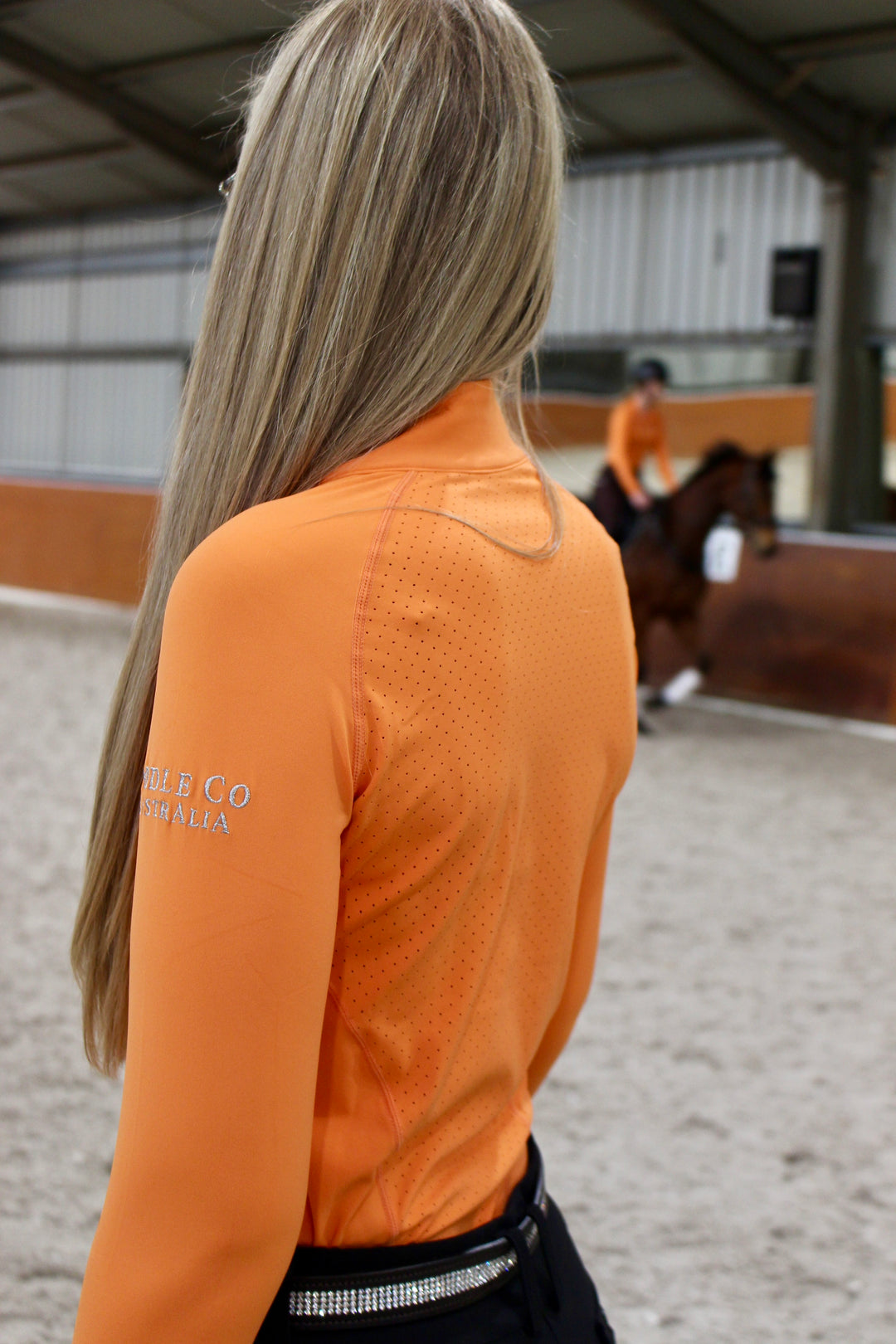 Saddle Co Coastal Signature Base Layer  - Tangerine Orange
