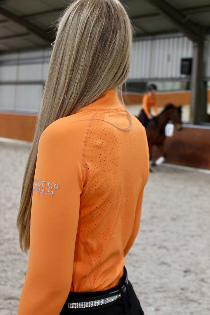 Saddle Co Coastal Signature Base Layer  - Tangerine Orange