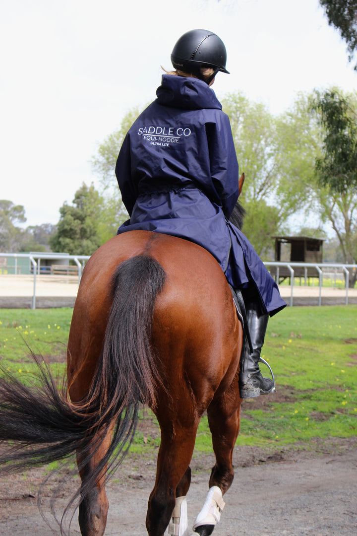 Saddle Co Equi-Hoodie ‘Ultra Lite’ - Navy