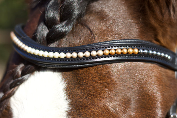 Easy-Click Browband - Pearl Fade