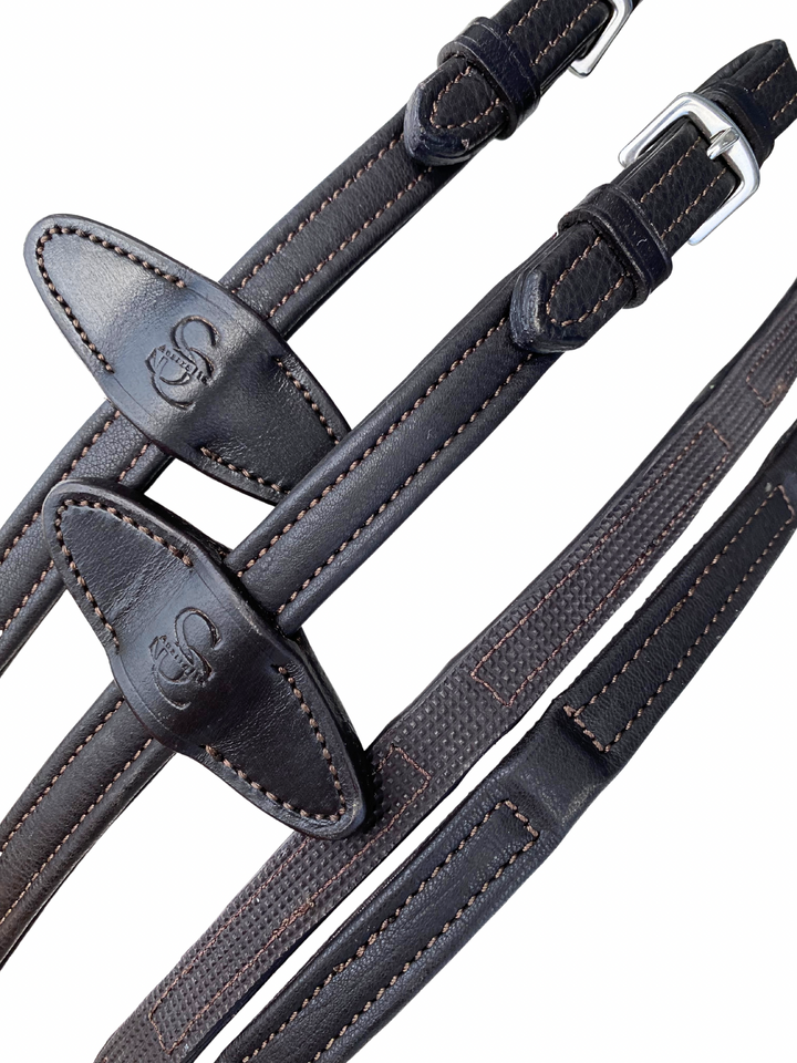 Comfort Plus Reins - Brown