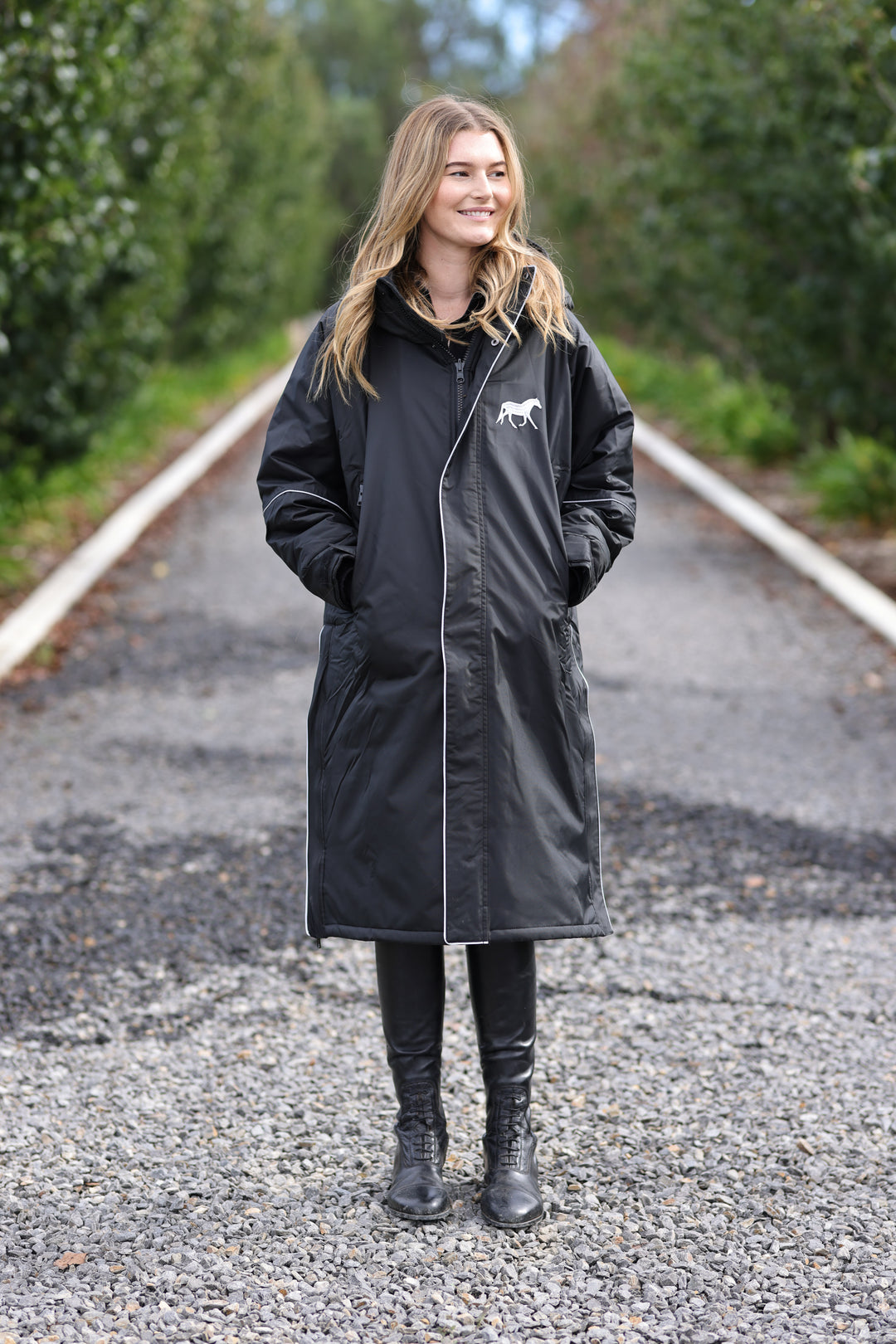 Saddle Co Equi-Hoodie ‘Original’ -  Cobalt Black
