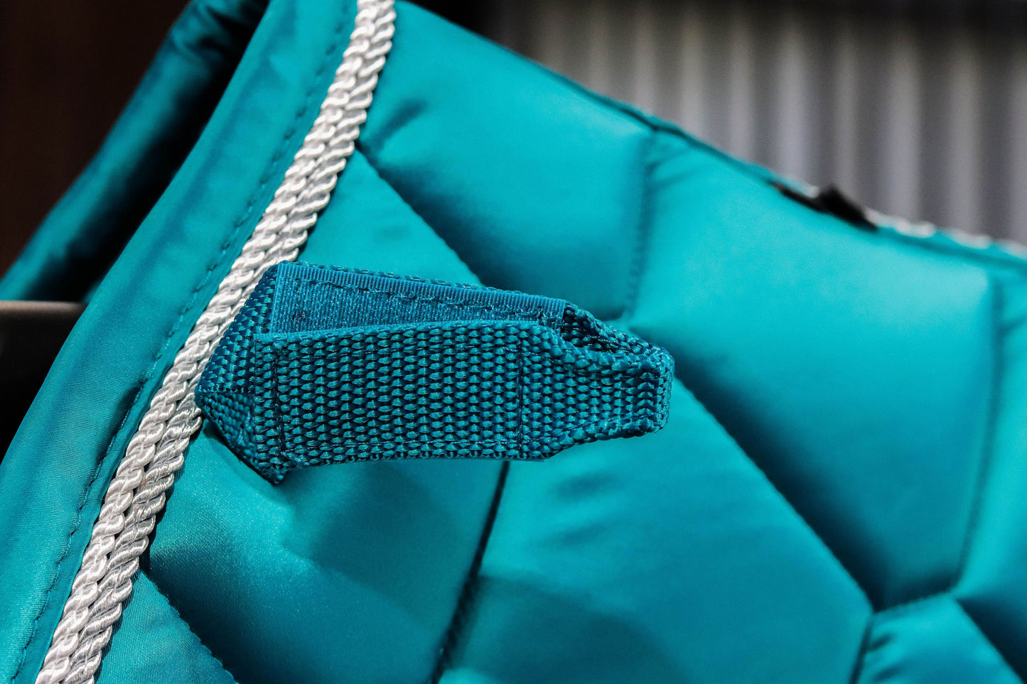 Limited Edition Luxury Saddle Pad - Jump - Ocean