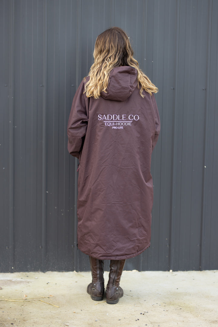 Saddle Co Equi-Hoodie ‘Pro Lite’ - Chocolate