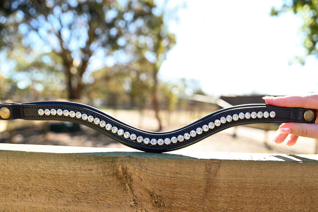 Easy-Click Browband - Glacier