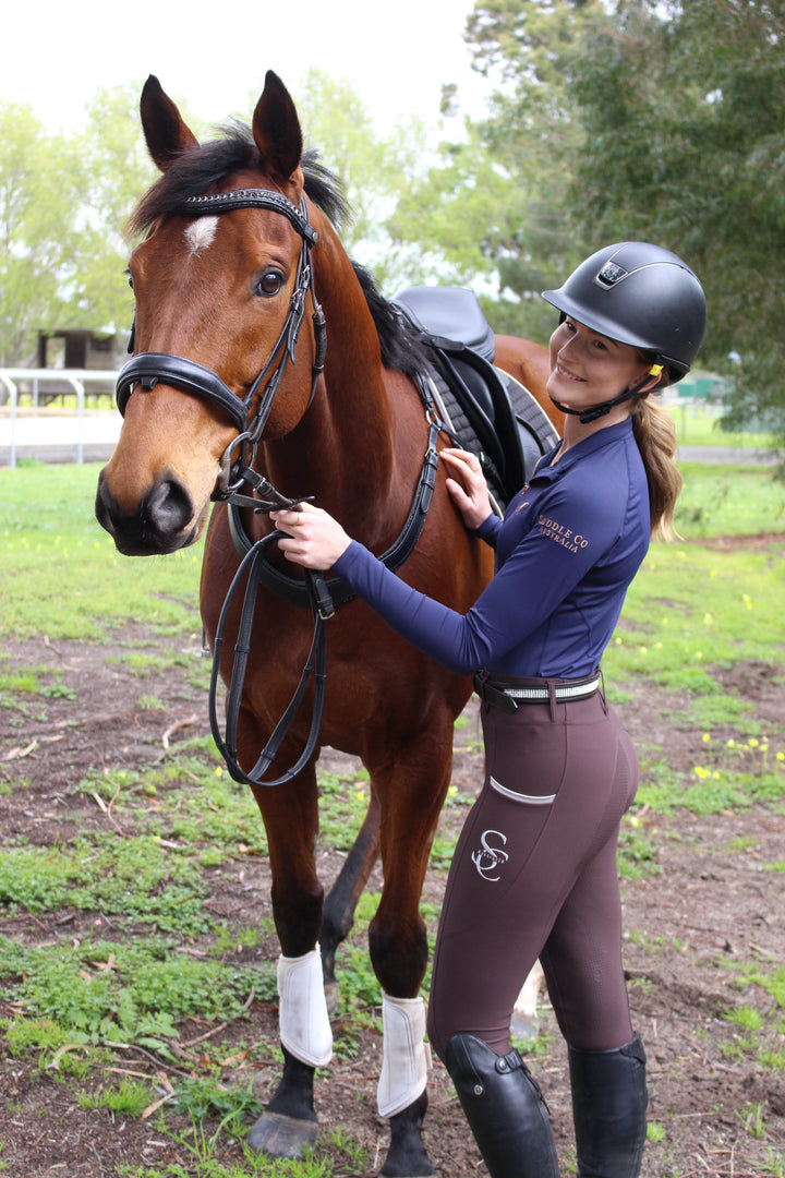 Saddle Co Coastal Signature Base Layer  - Navy