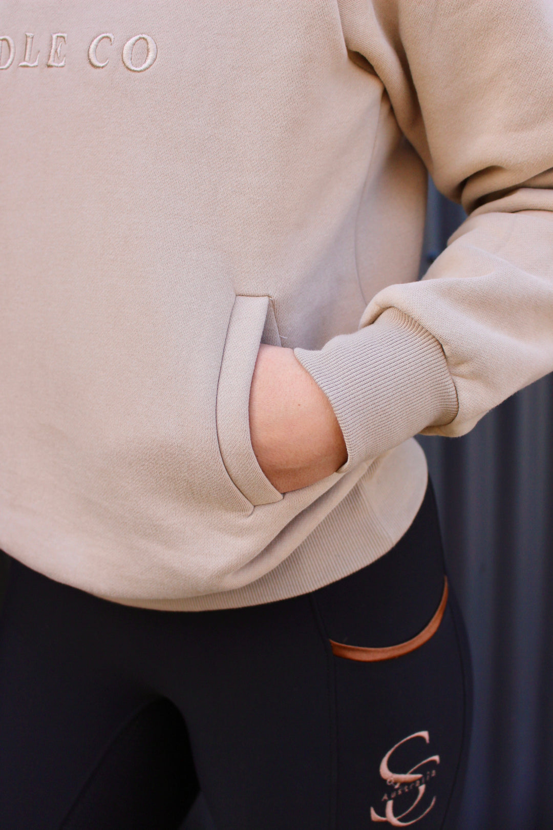 ‘Alice’ Quarter Zip Sweater - Toffee