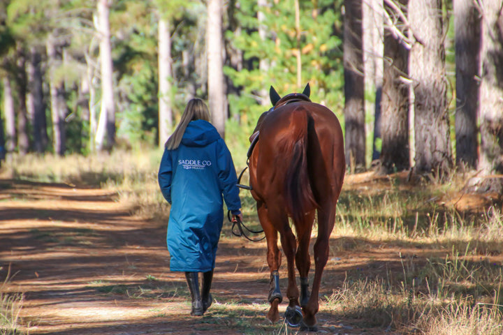 Saddle Co Equi-Hoodie ‘Original’ - Navy Blue