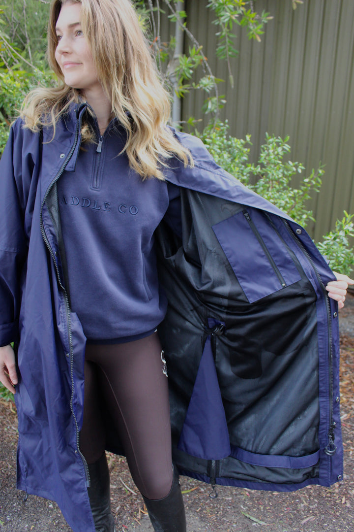 Saddle Co Equi-Hoodie ‘Ultra Lite’ - Navy