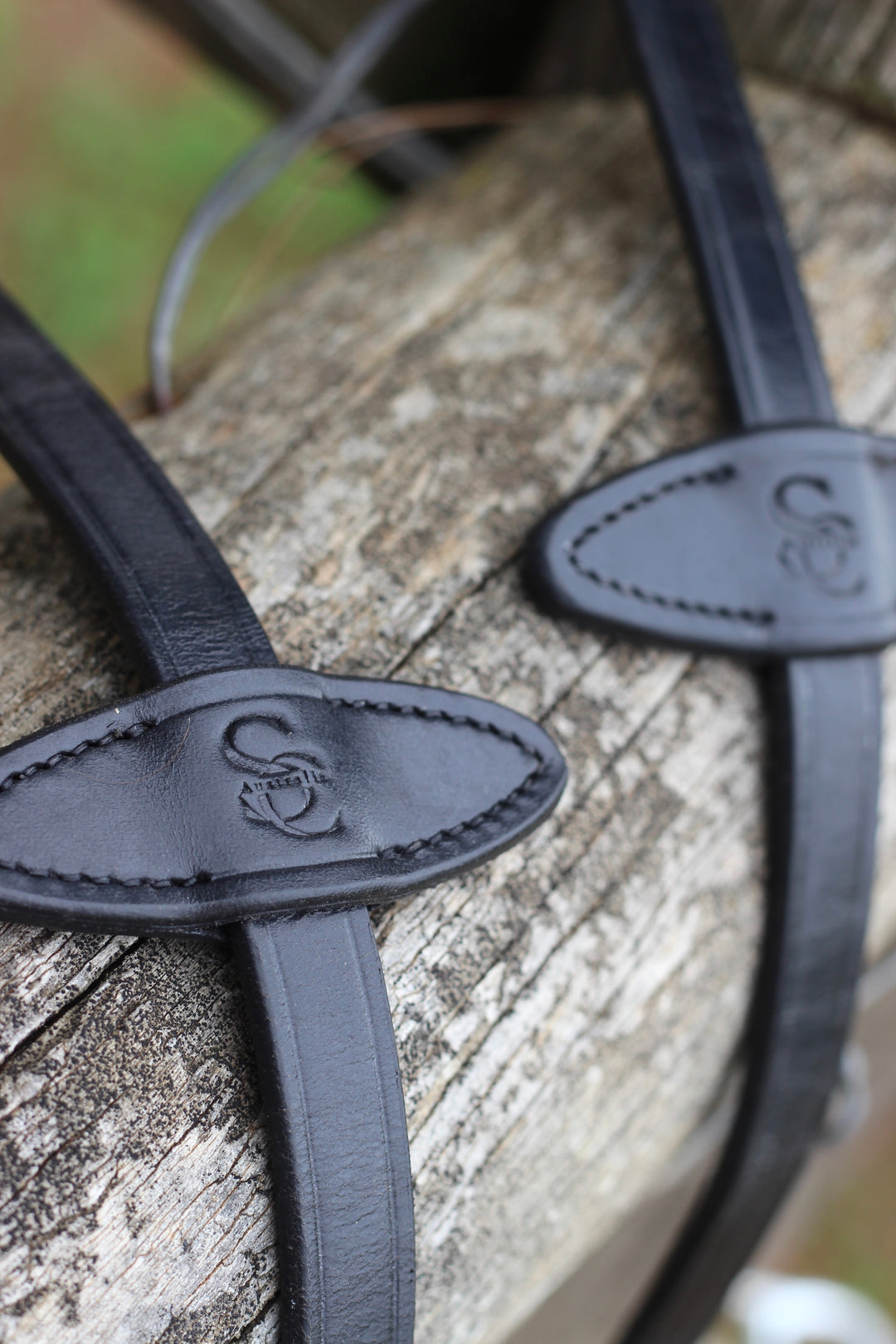 ‘Star’ Hanoverian Bridle With Reins - Black