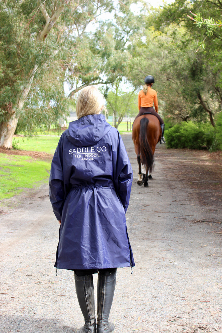 Saddle Co Equi-Hoodie ‘Ultra Lite’ - Navy
