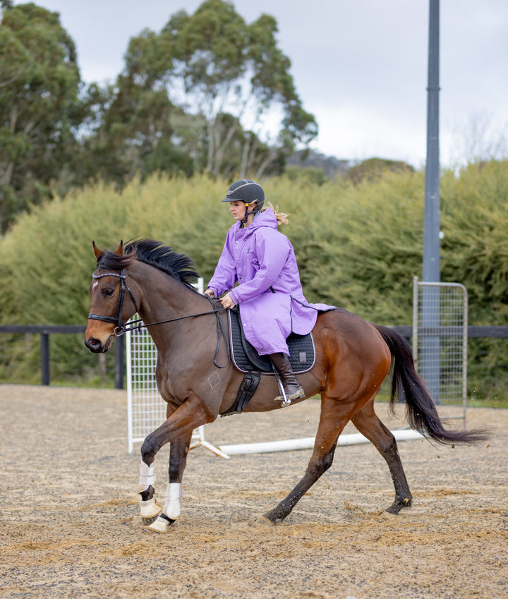 Saddle Co Equi-Hoodie ‘Pro Lite’ - Grape Purple