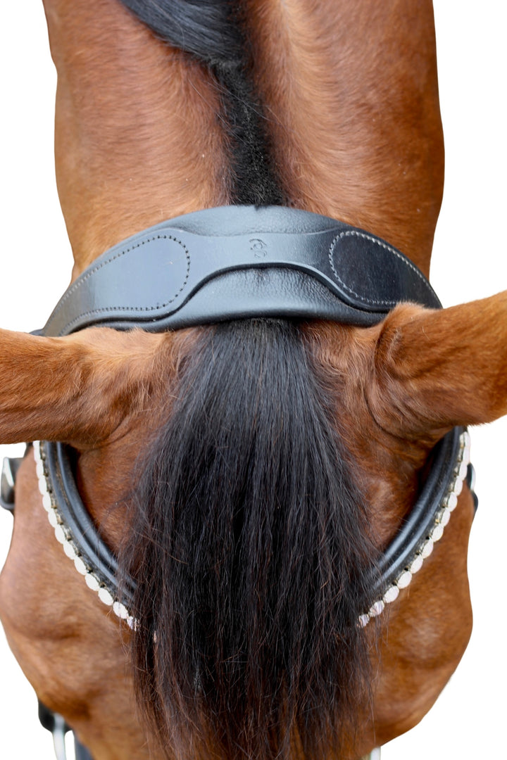 ‘Star’ Hanoverian Bridle With Reins - Black