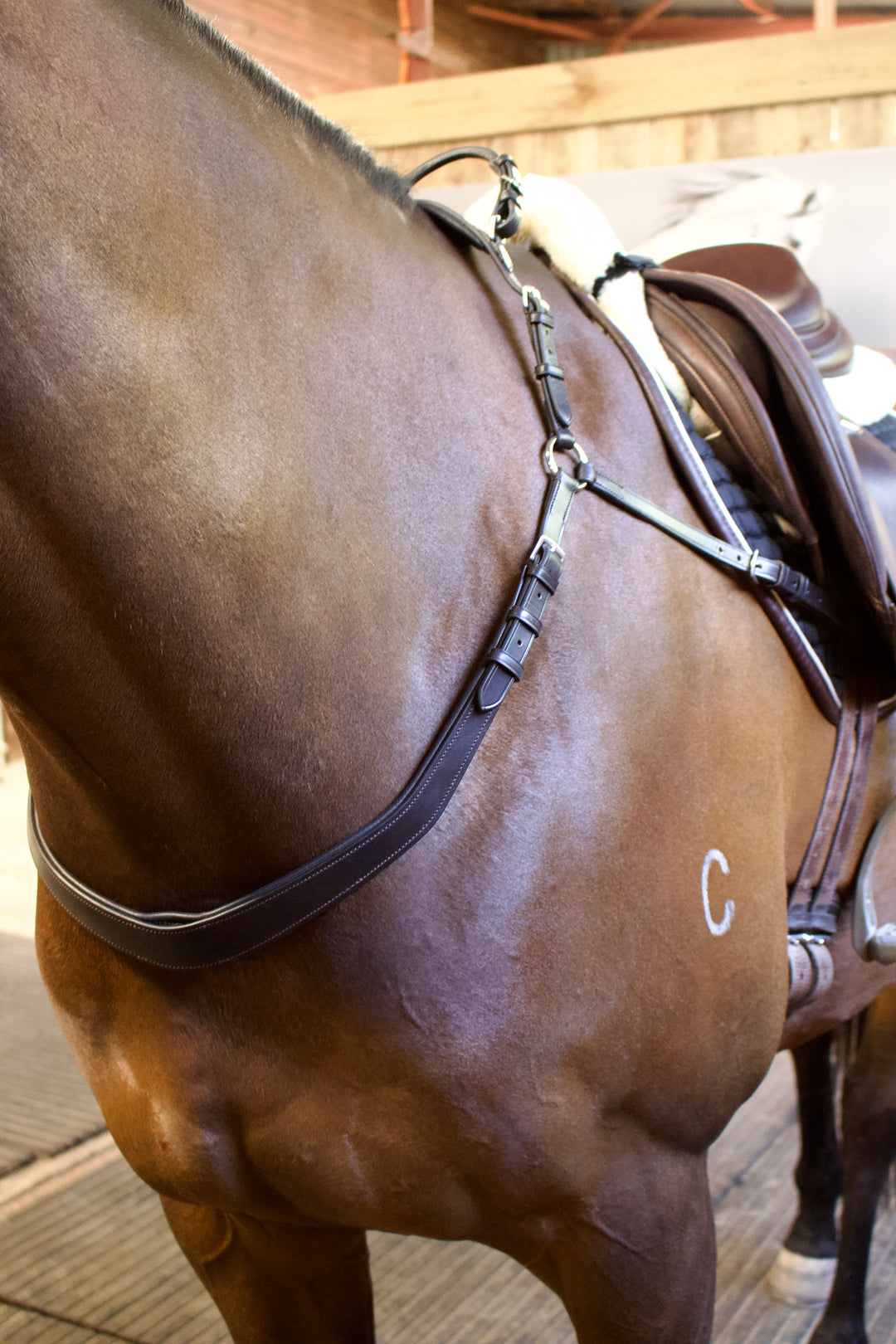 Saddle Co Balance Breastplate™- Havana Brown