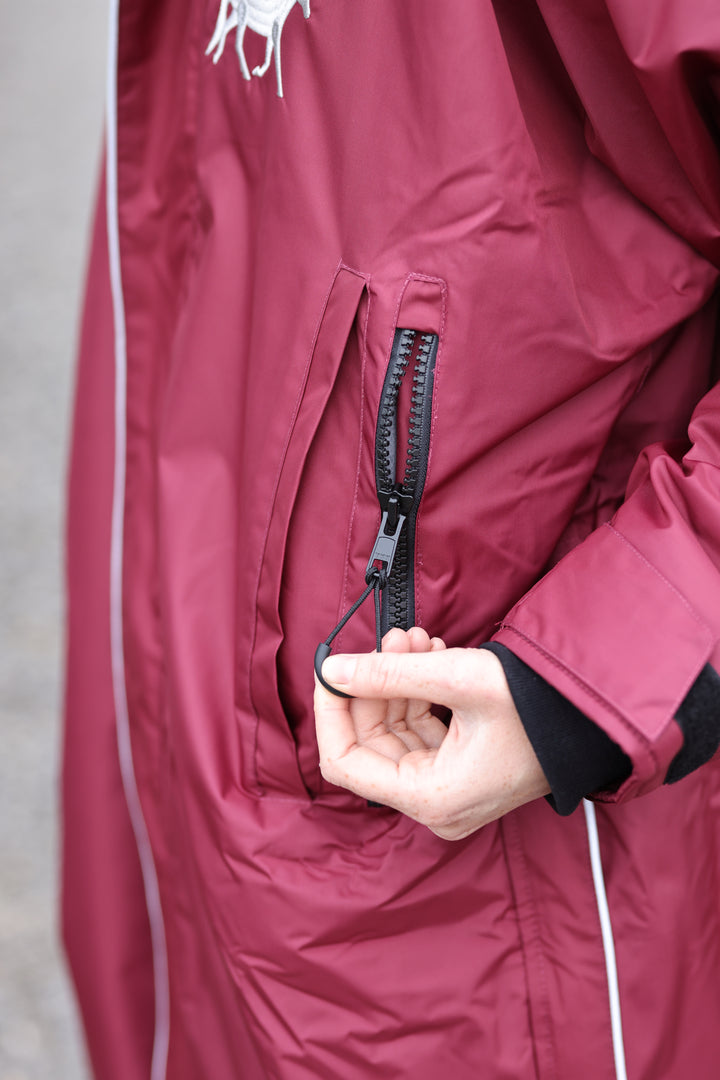 Saddle Co Equi-Hoodie ‘Pro Lite’ - Deep Red