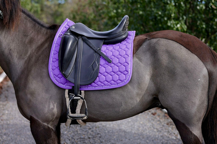 Saddle Co Revere Saddle Pad -Imperial Purple