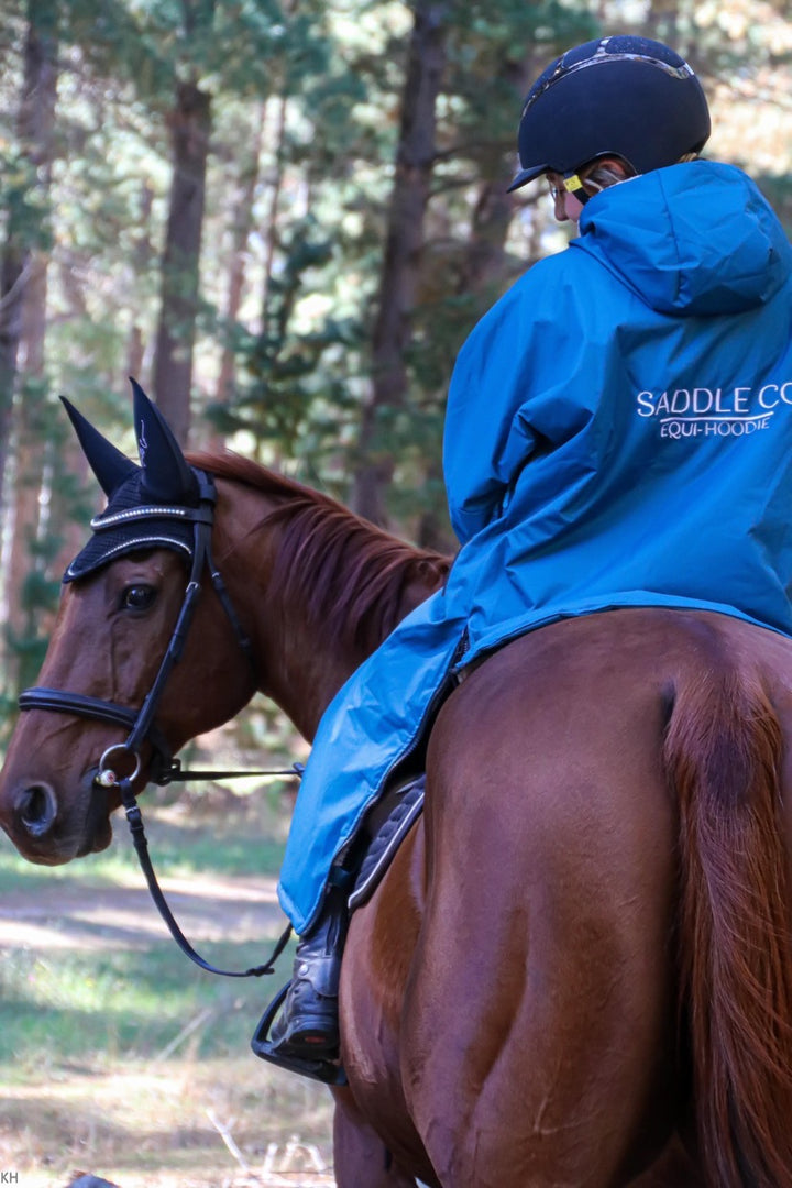 Saddle Co Equi-Hoodie ‘Original’ - Navy Blue