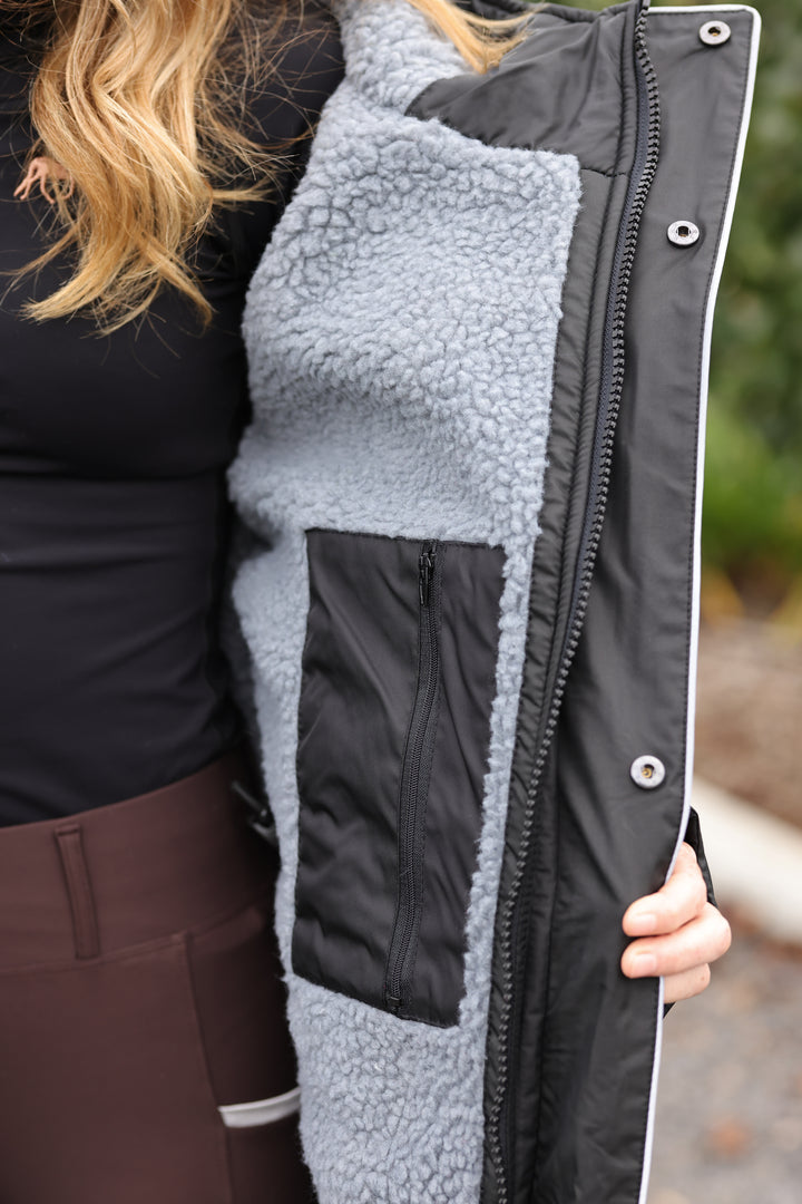 Saddle Co Equi-Hoodie ‘Original’ -  Cobalt Black