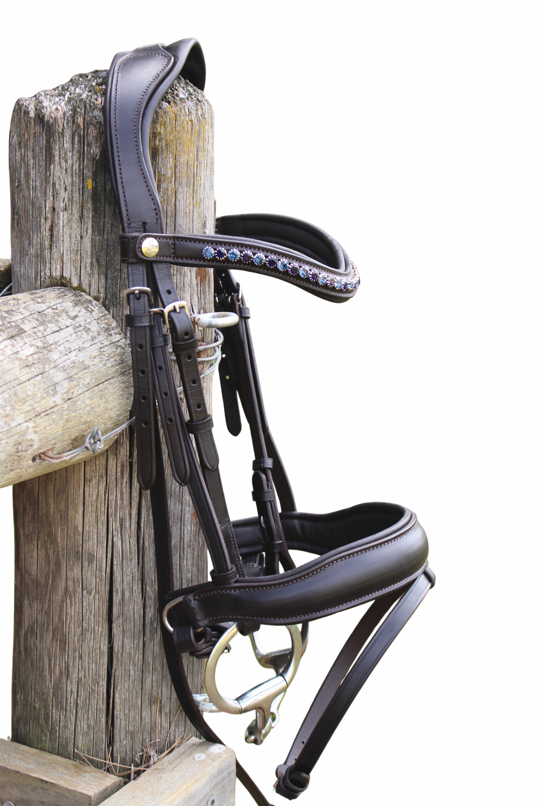 ‘Star’ Hanoverian Bridle With Reins - Havana Brown