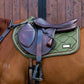 Limited Edition Luxury Saddle Pad - Olive - Jump