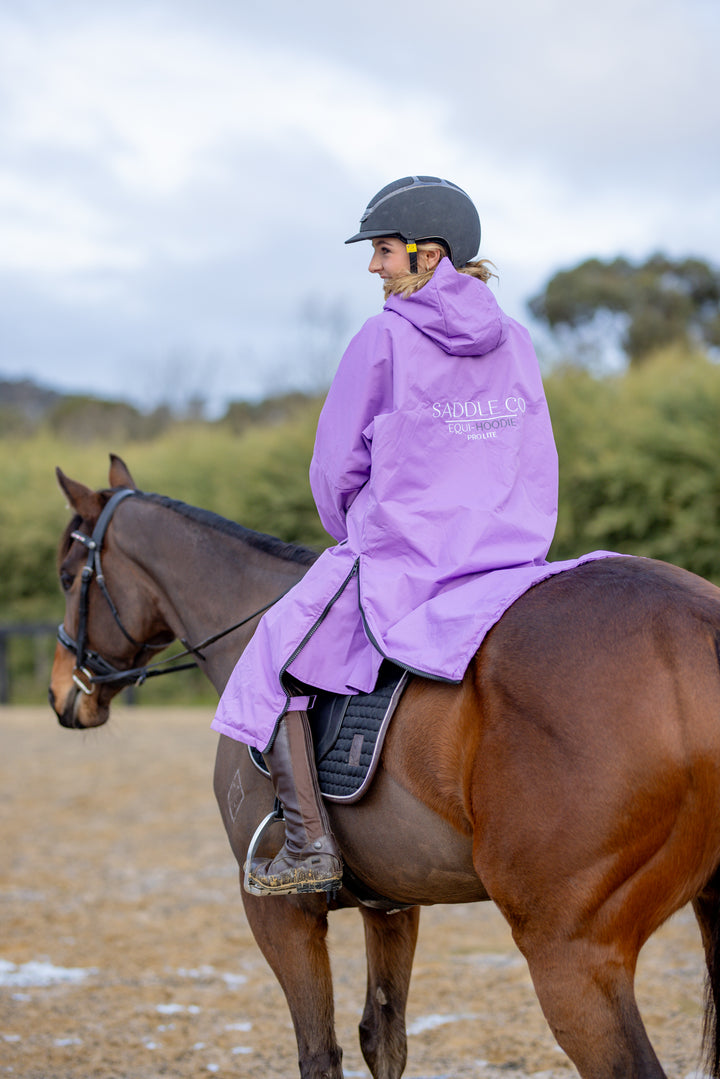 Saddle Co Equi-Hoodie ‘Pro Lite’ - Grape Purple