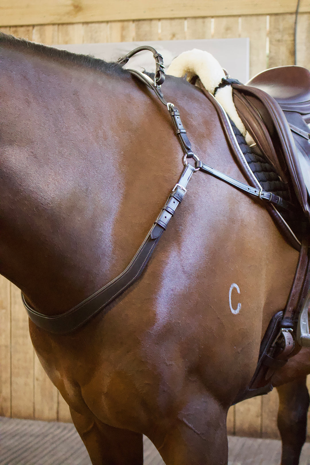 Saddle Co Balance Breastplate™- Havana Brown