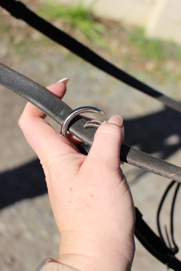 3-in-1 Running Martingale with Clip on Rings