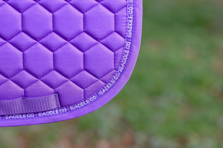 Saddle Co Revere Saddle Pad -Imperial Purple