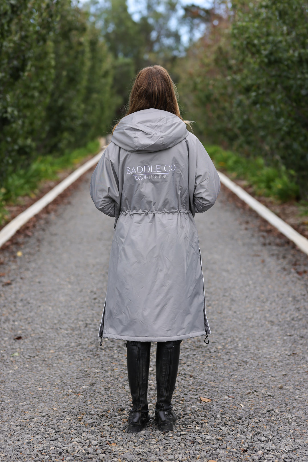 Saddle Co Equi-Hoodie ‘Original’ - Silver Frost