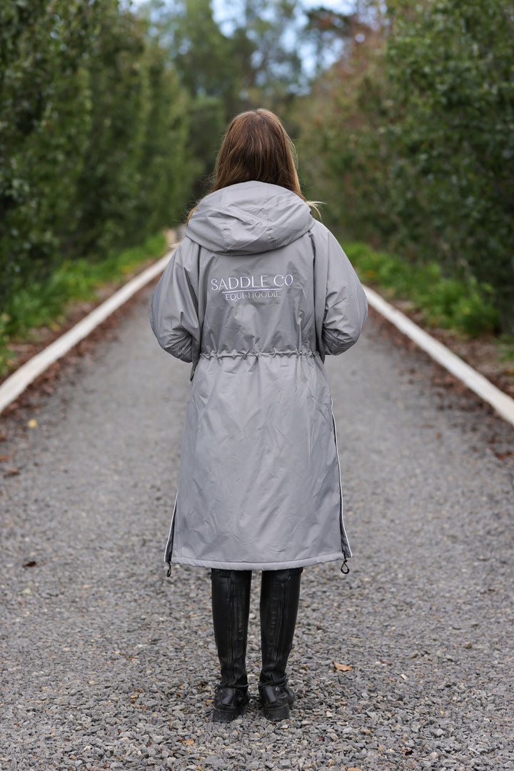 Saddle Co Equi-Hoodie ‘Original’ - Silver Frost