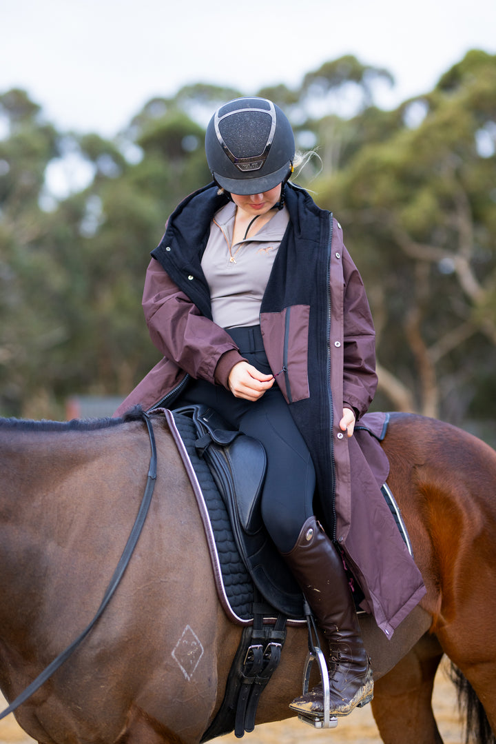 Saddle Co Equi-Hoodie ‘Pro Lite’ - Chocolate