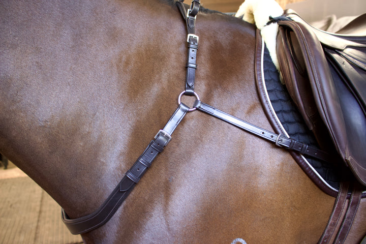 Saddle Co Balance Breastplate™- Havana Brown