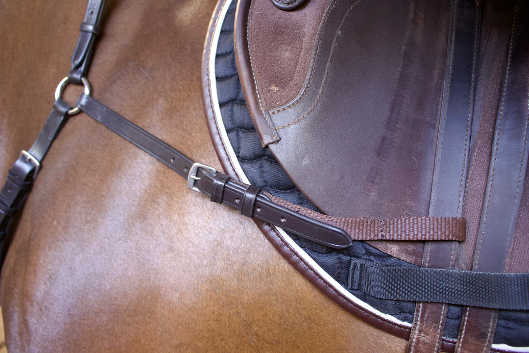 Saddle Co Balance Breastplate™- Havana Brown