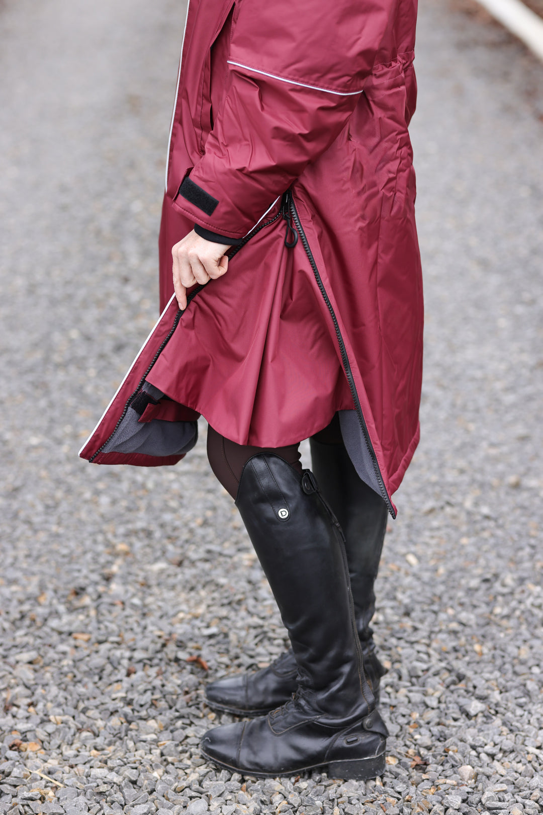 Saddle Co Equi-Hoodie ‘Pro Lite’ - Deep Red