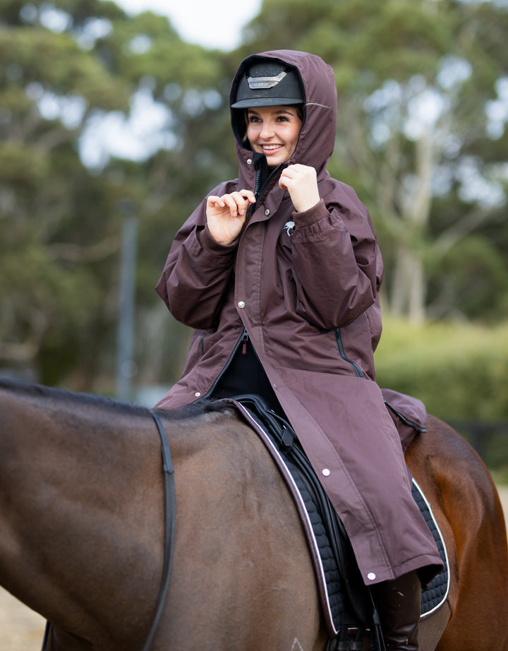 Saddle Co Equi-Hoodie ‘Pro Lite’ - Chocolate